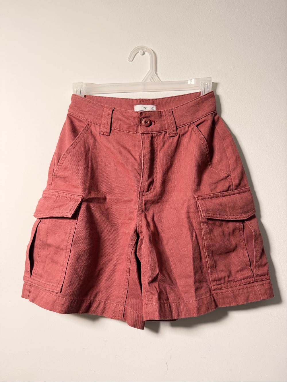 🧡| TNA Rose Cargo Shorts — Women's High-Rise Utility
